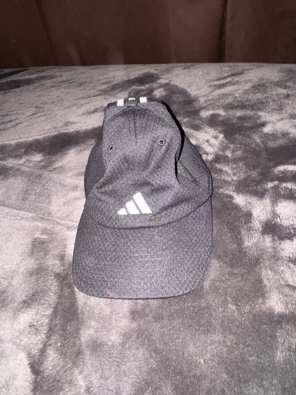 Adidas Climacool Black Baseball Cap One Size Adjustable Polyester